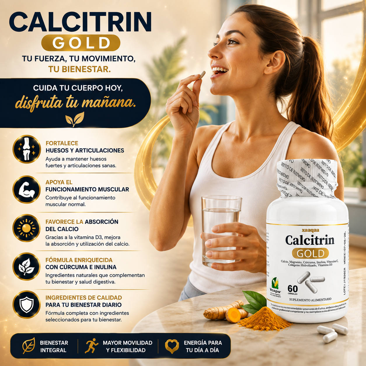 Calcitrin Gold
