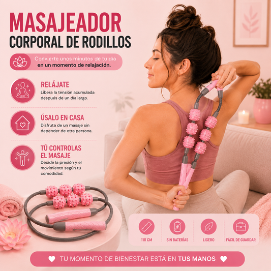 Masajeador Corporal De Rodillos
