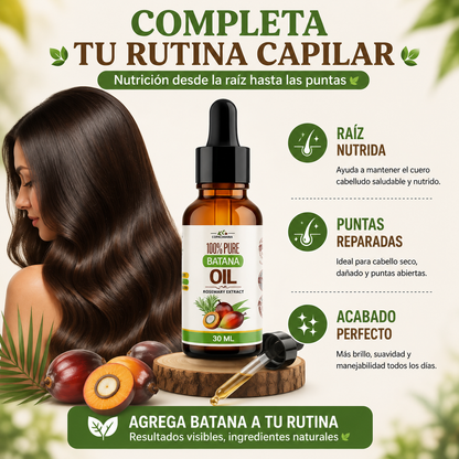 Aceite Batana Crecimiento Cabello 30 ml