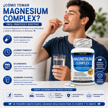 Magnesio Complex 600Mg