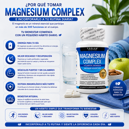 Magnesio Complex 600Mg