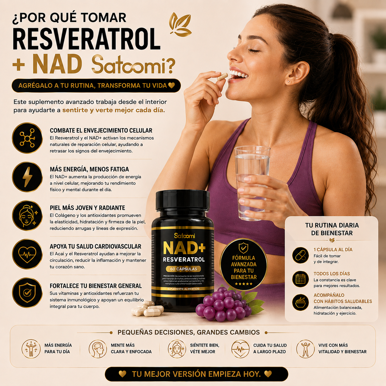 Resveratol Nad Satoomi X60 Cap
