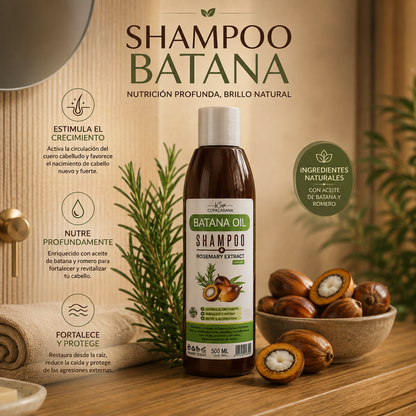 Shampoo Batana Crecimiento Cabello