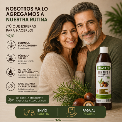 Shampoo Batana Crecimiento Cabello
