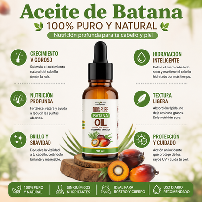 Aceite Batana Crecimiento Cabello 30 ml