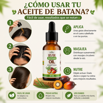 Aceite Batana Crecimiento Cabello 30 ml
