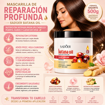 Mascarilla Cabello Reparación Batana