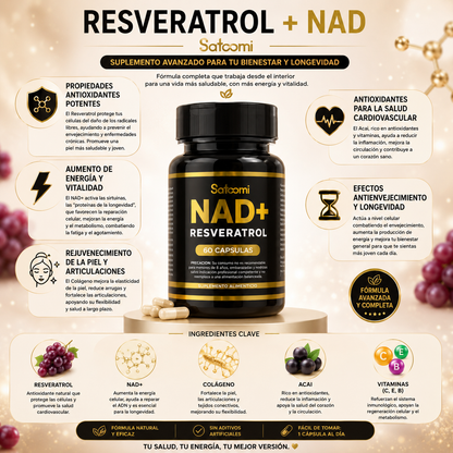 Resveratol Nad Satoomi X60 Cap
