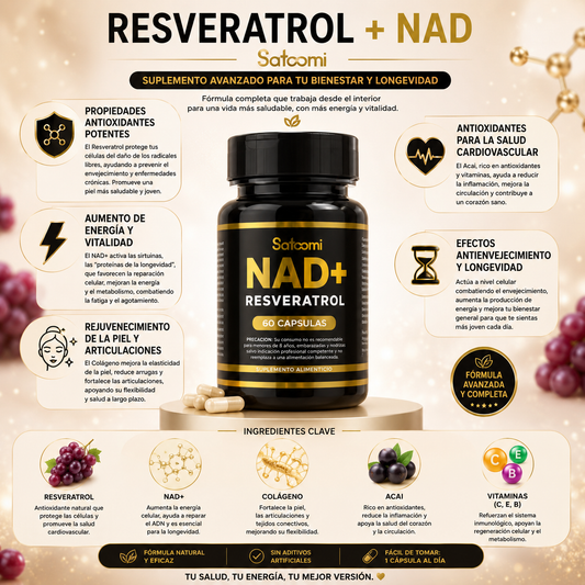 Resveratol Nad Satoomi X60 Cap