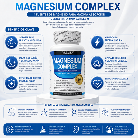 Magnesio Complex 600Mg