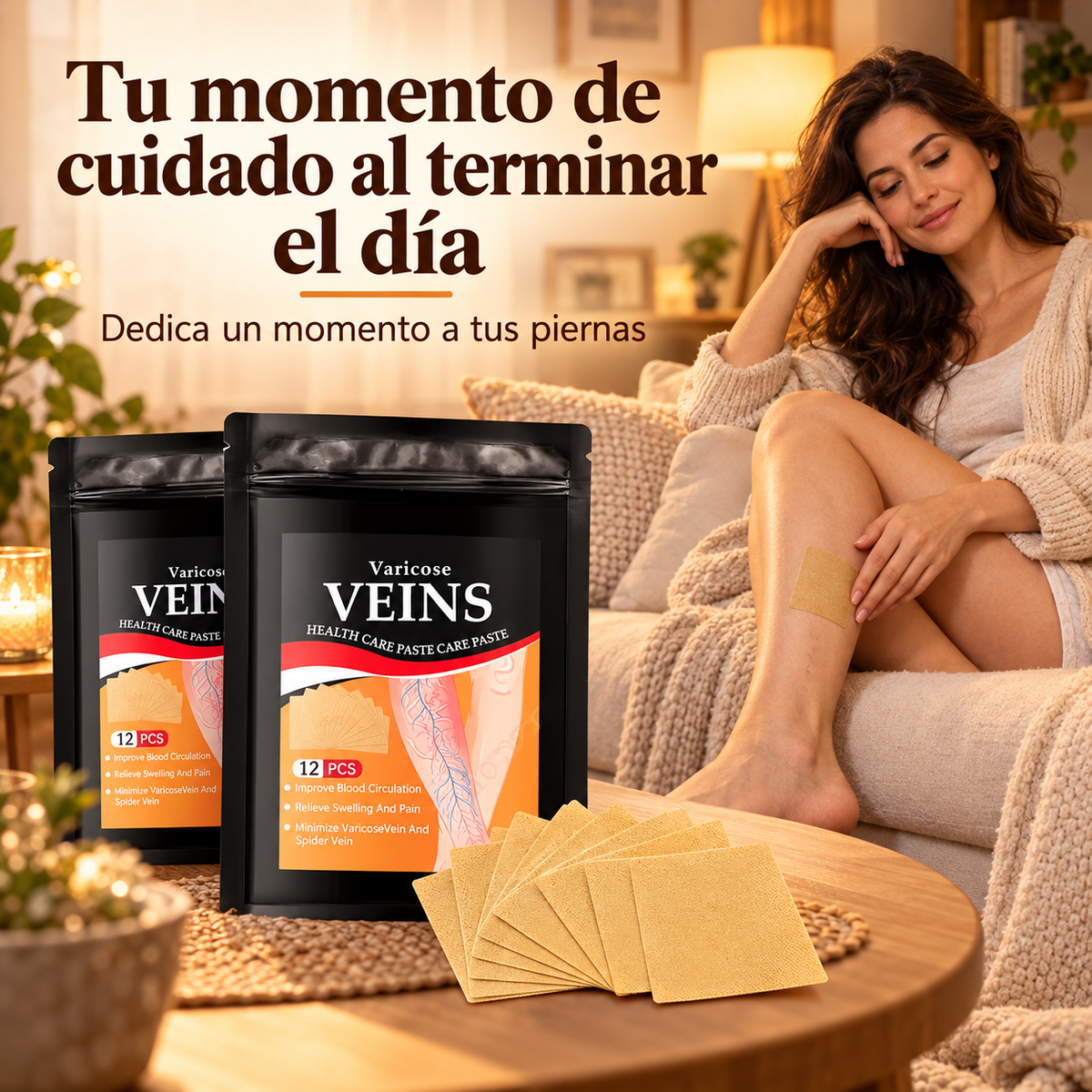 Pack 48 Parches Para Varices
