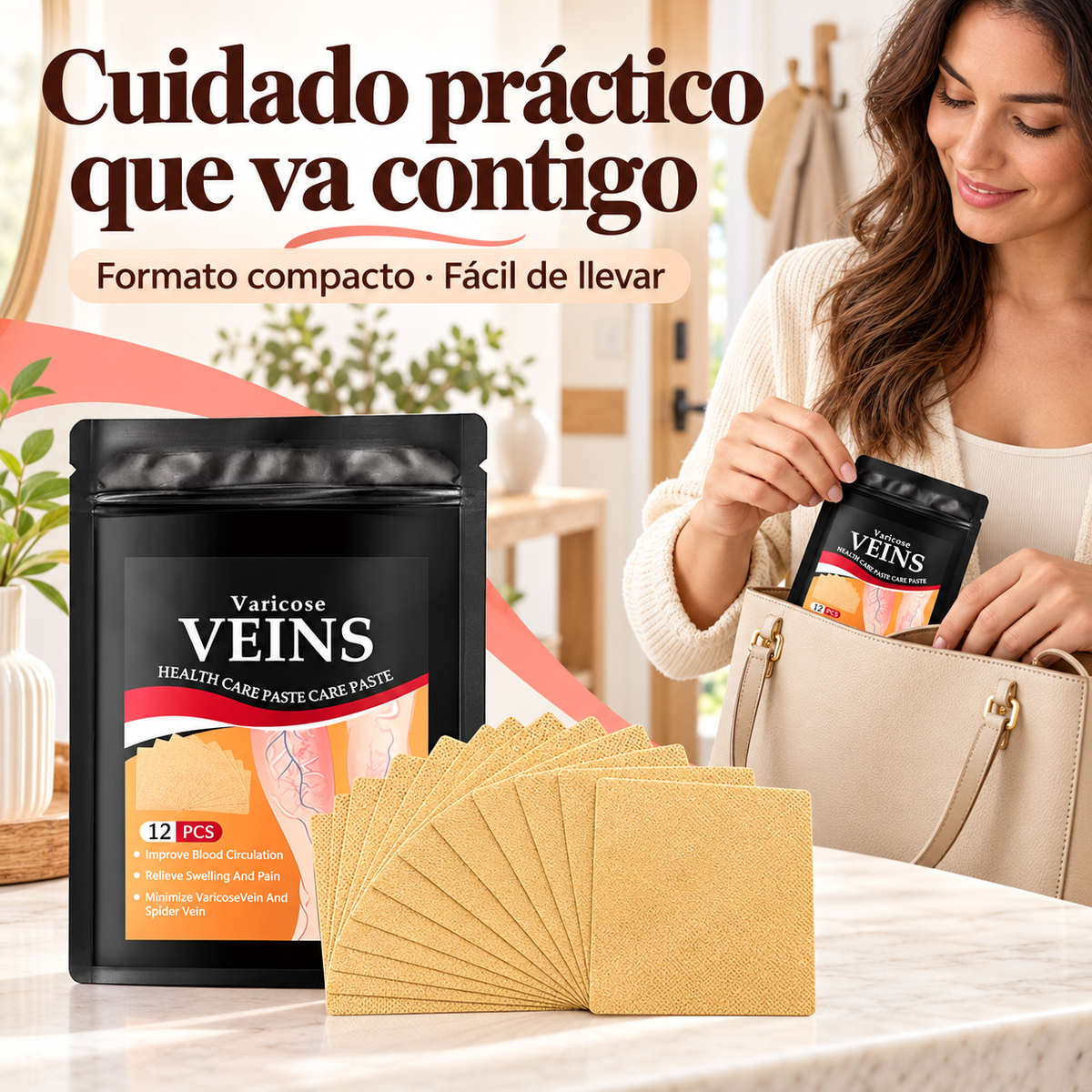 Pack 48 Parches Para Varices