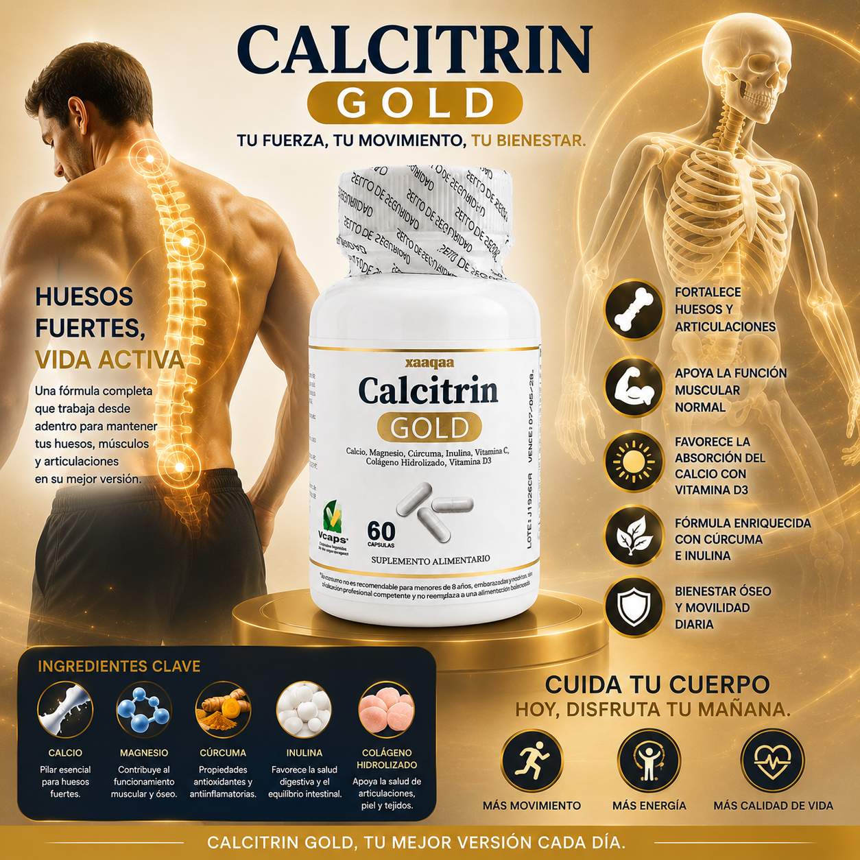 Calcitrin Gold
